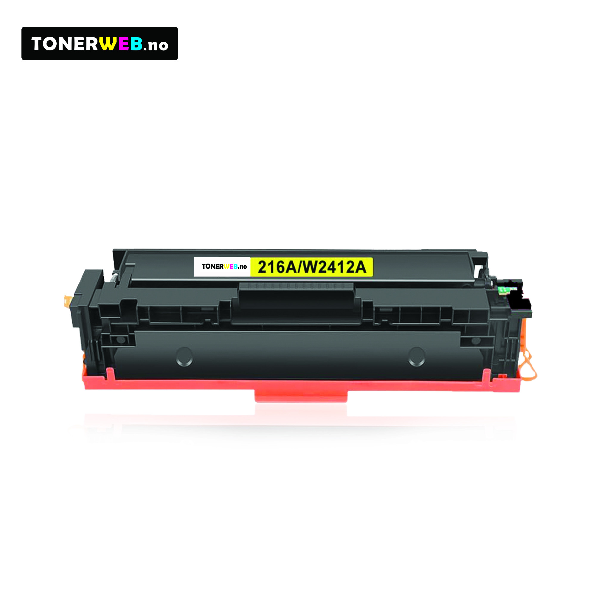 Tonerkassett, erstatter HP Gul 216A (850 sider) 