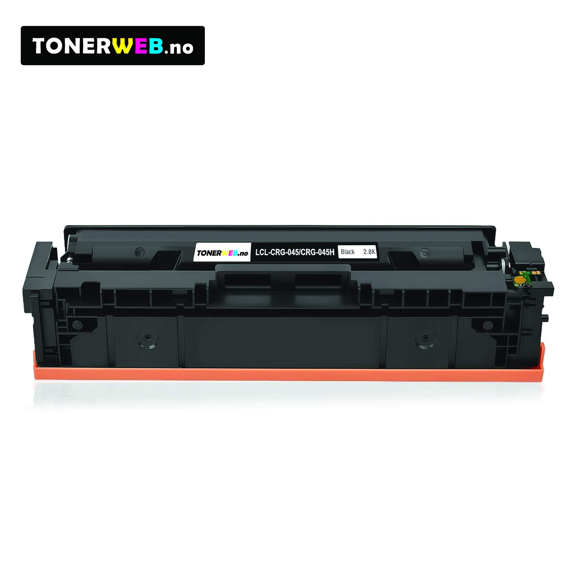 Tonerkassett, erstatter Canon 045H sort (2.800 sider) 