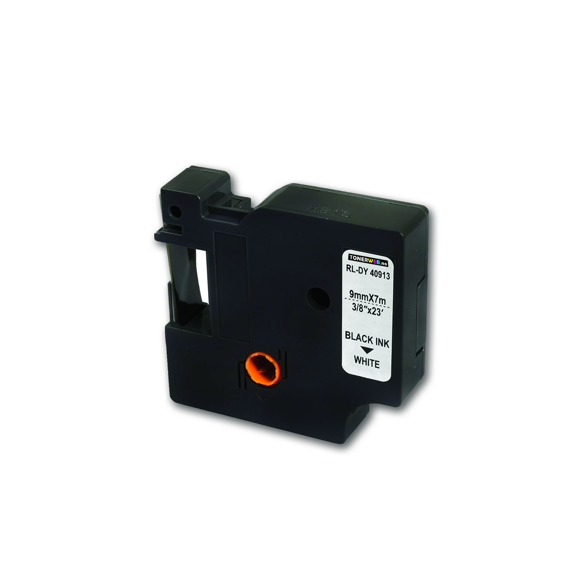 DYMO Tape D1 9mm X 7m Sort På Hvit - Erstatter 40913