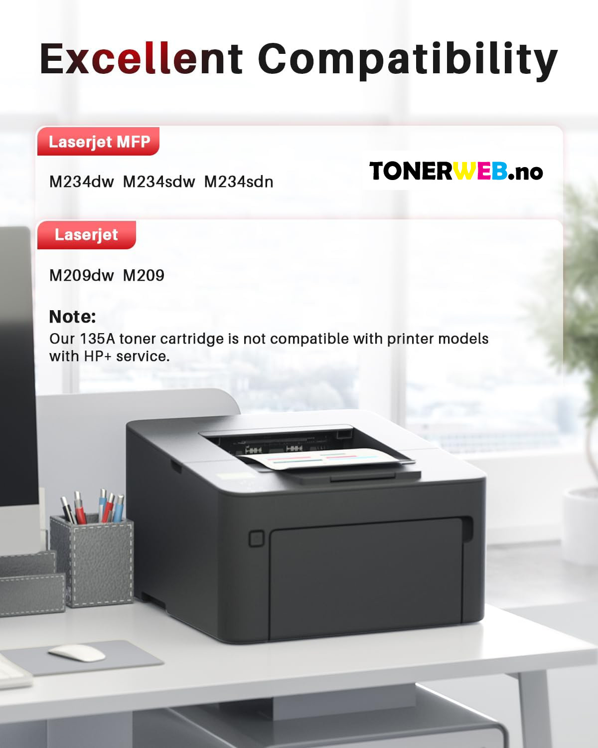 Tonerkassett, erstatter HP CE743A Magenta (7.300 sider) 