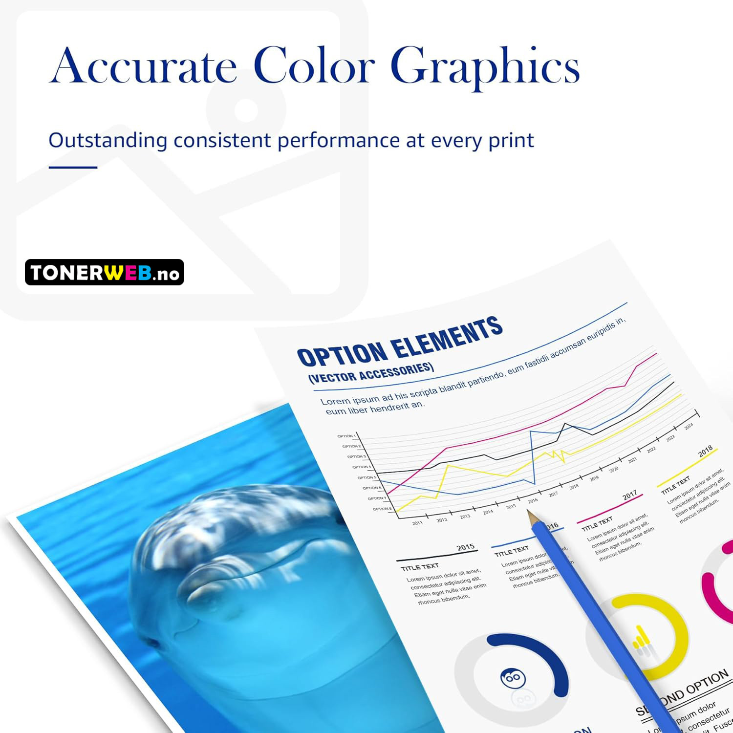 Tonerkassett, erstatter HP Cyan 216A (850 sider)