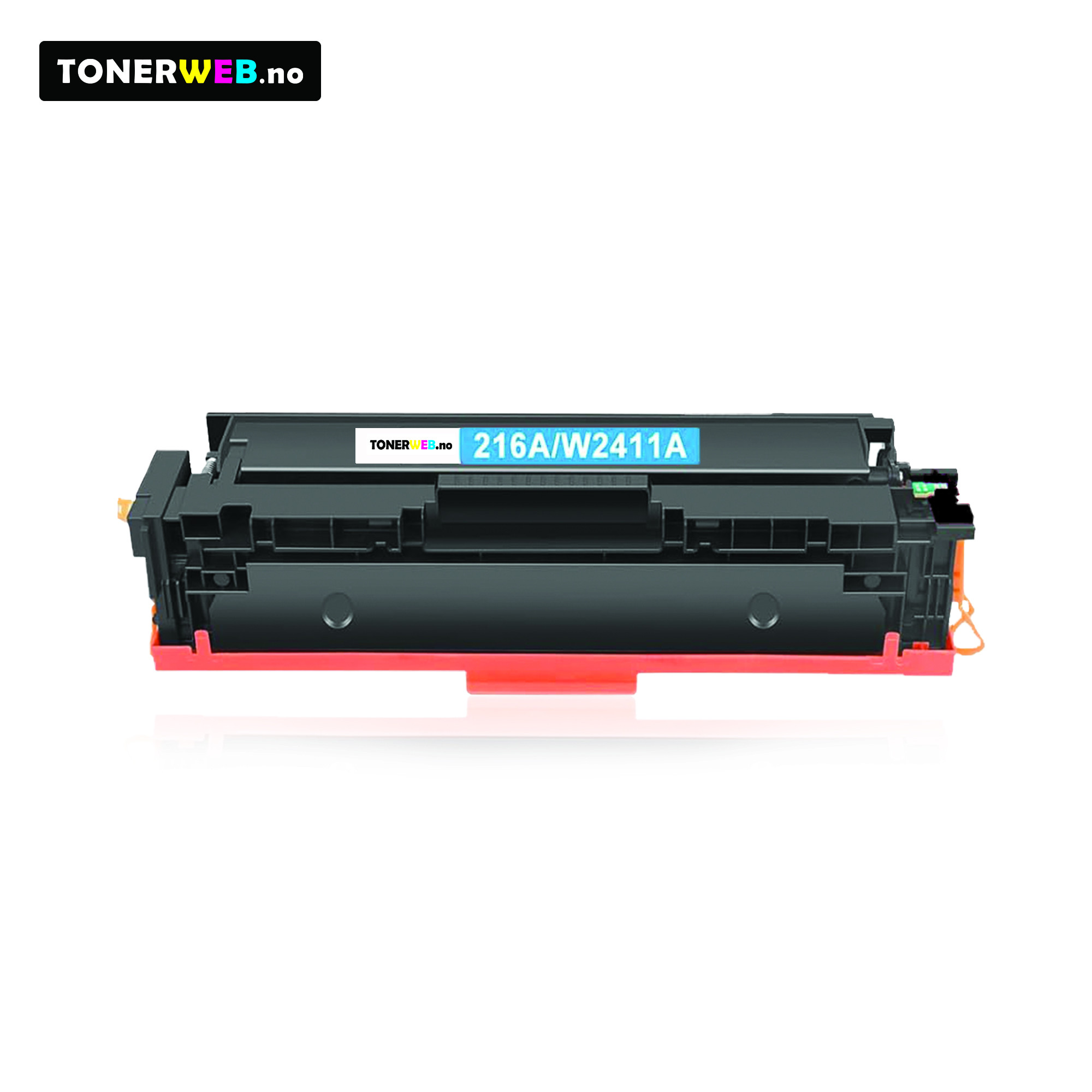 Tonerkassett, erstatter HP Cyan 216A (850 sider)