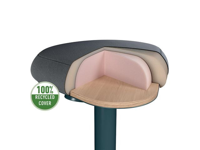 Active stkrakk Komfortsete Mrk Gr