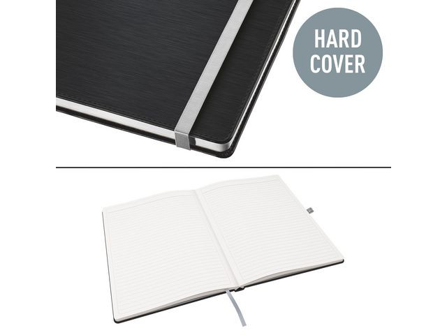 Notatbok Style A5 Hard Linj 80a Sat Sort