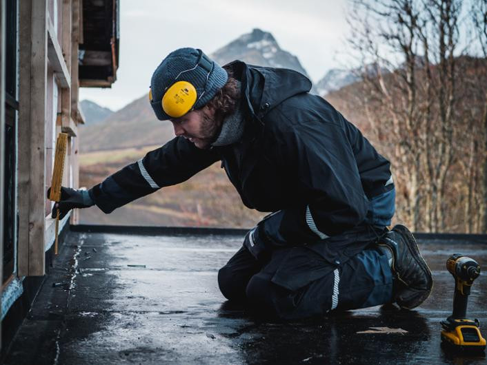 Skalljakke Lyngsøe 4Ws-4057 Str 6Xl Sort