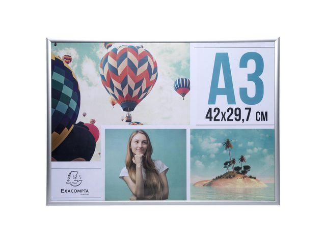 BildeRamme Exacompta A3 Aluminium