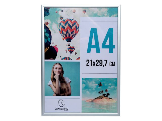 BildeRamme Exacompta A4 Aluminium