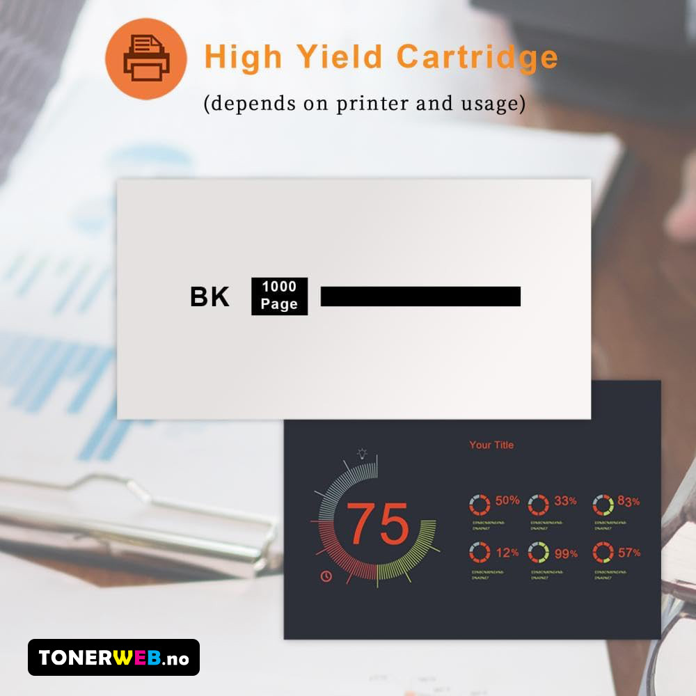 Canon Toner Sort CRG 725 (1.600 sider) - Erstatter 3484B002