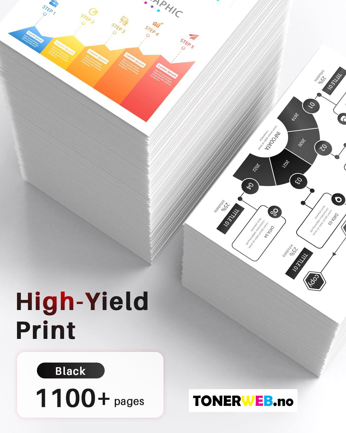 Tonerkassett. erstatter Canon 067 Magenta 1.25k