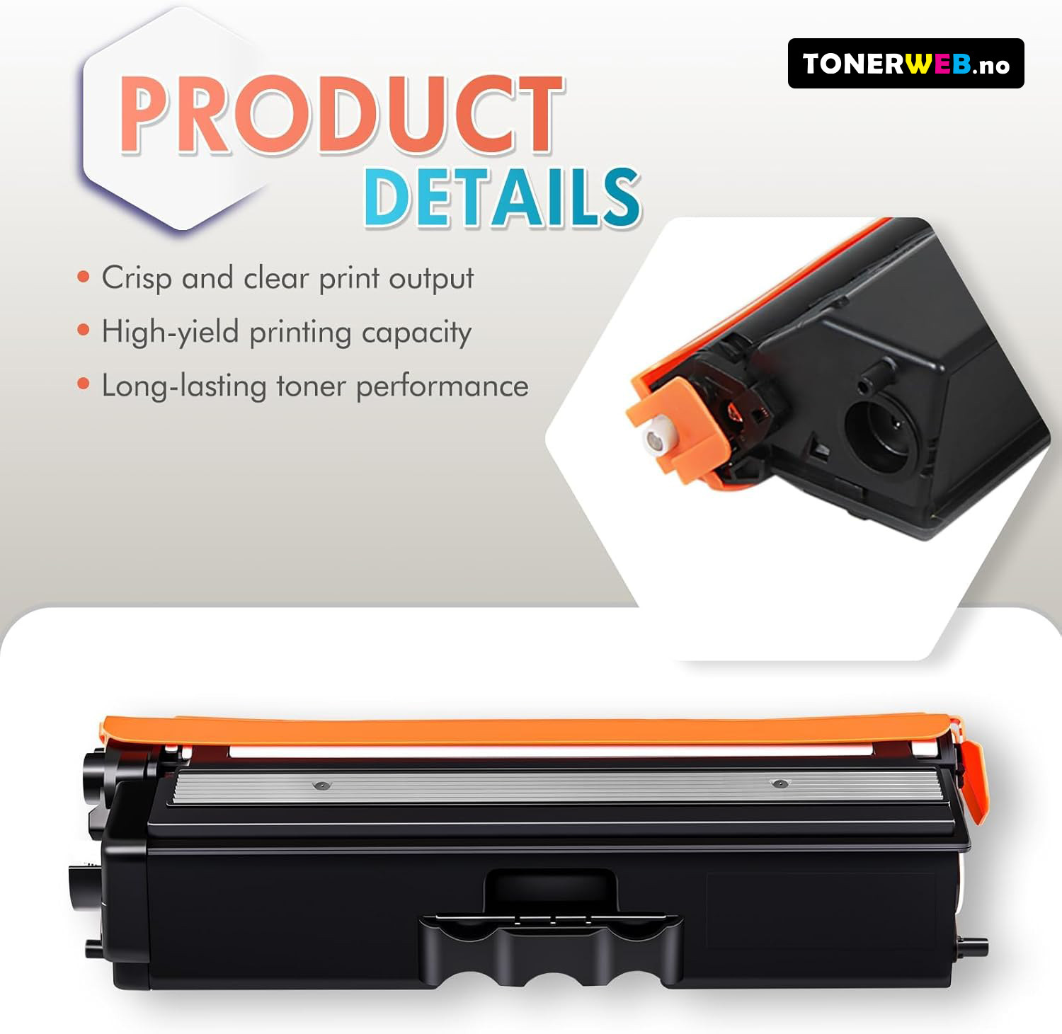 Tonerkassett, erstatter HP Magenta 216A (850 sider)