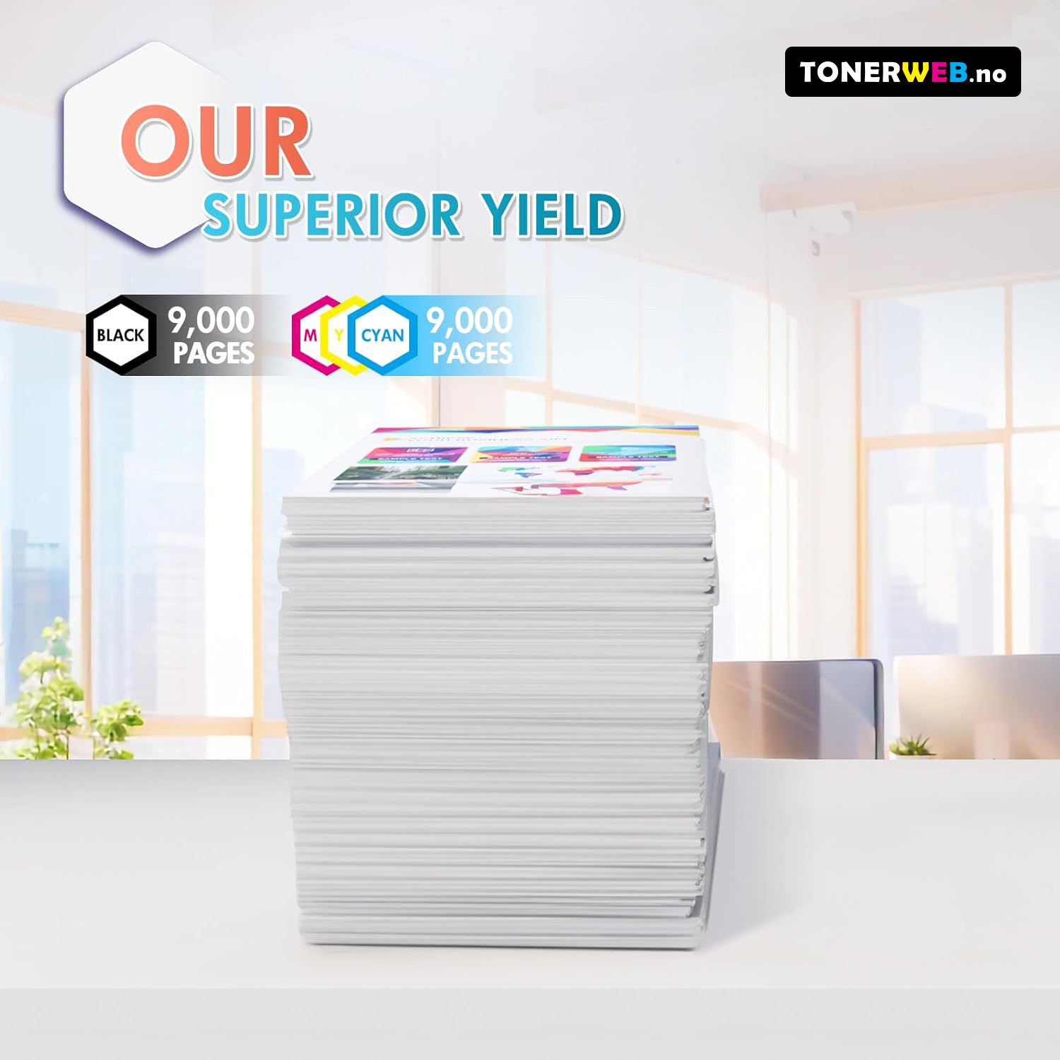 Tonerkassett, erstatter HP Magenta 216A (850 sider)