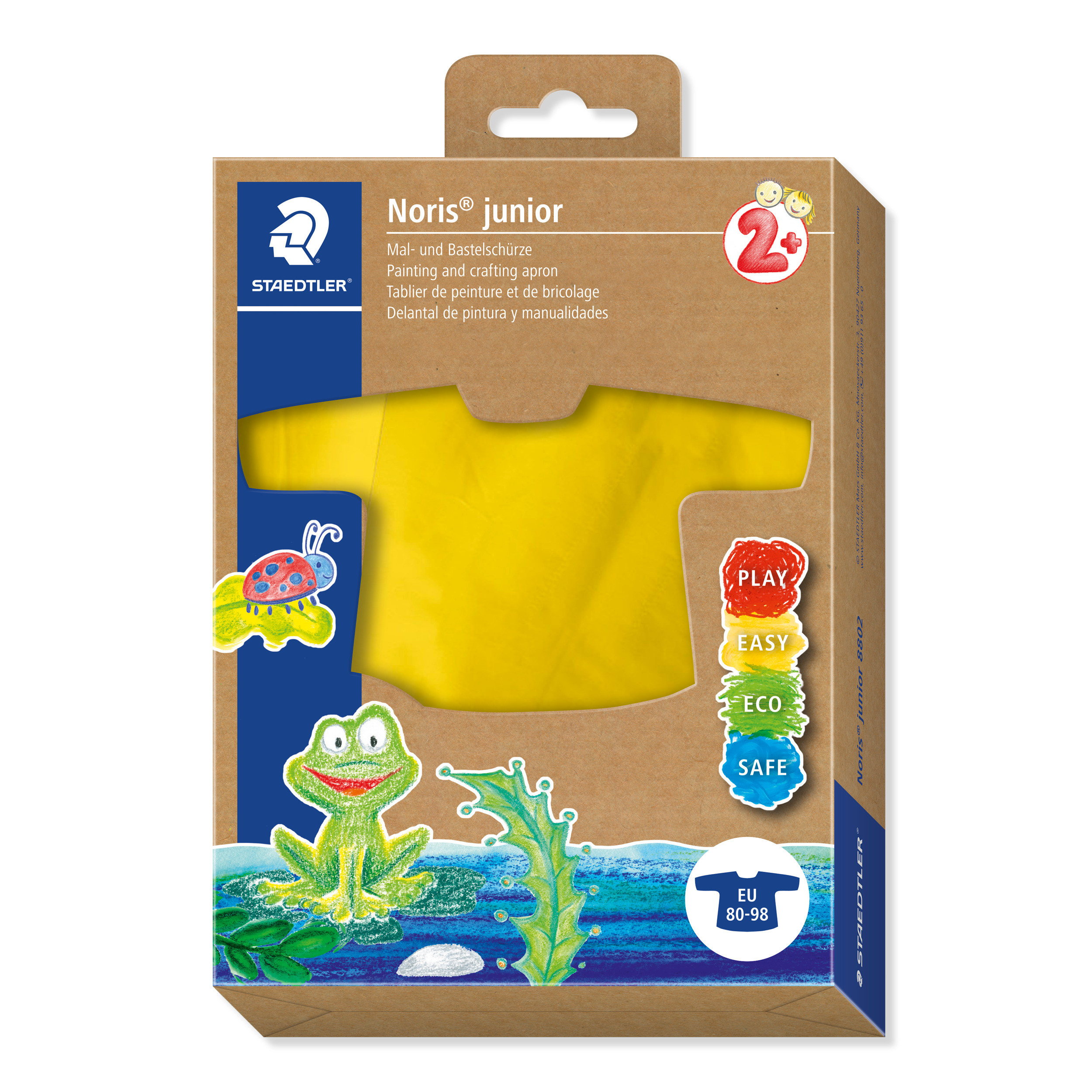 BildeSTAEDTLER Apron Noris junior apron size 80-98 yellow