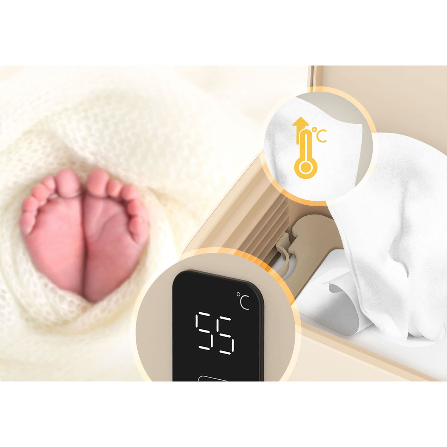 NENO Wet Wipe Heater Calme