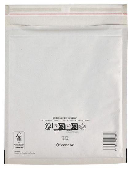 BildeBoblekonvolutt Mail Lite E/2 22X26Cm (200 stk)