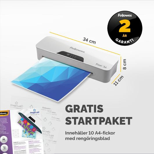 Lamineringsmaskin Fellowes Pixel A4