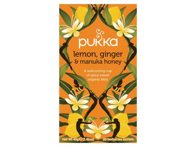 Te Pukka Lemon Ginger Manuka Honey (20 stk)