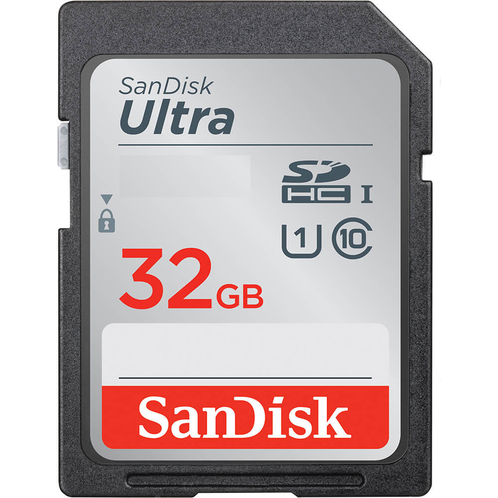 SANDISK Minnekort SDHC Ultra 32GB 120MB/s