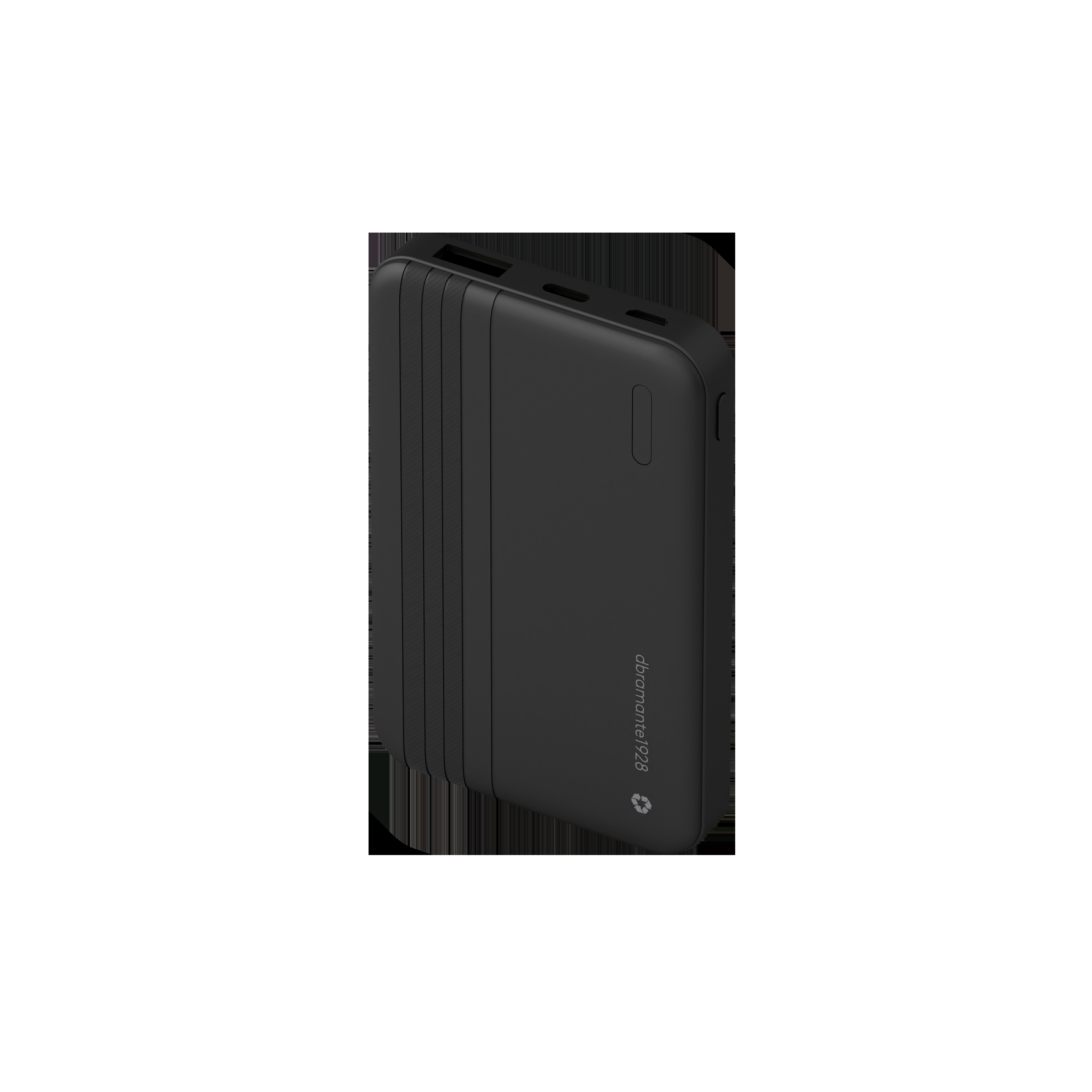DBRAMANTE re-charge - Power Bank 5K - Black
