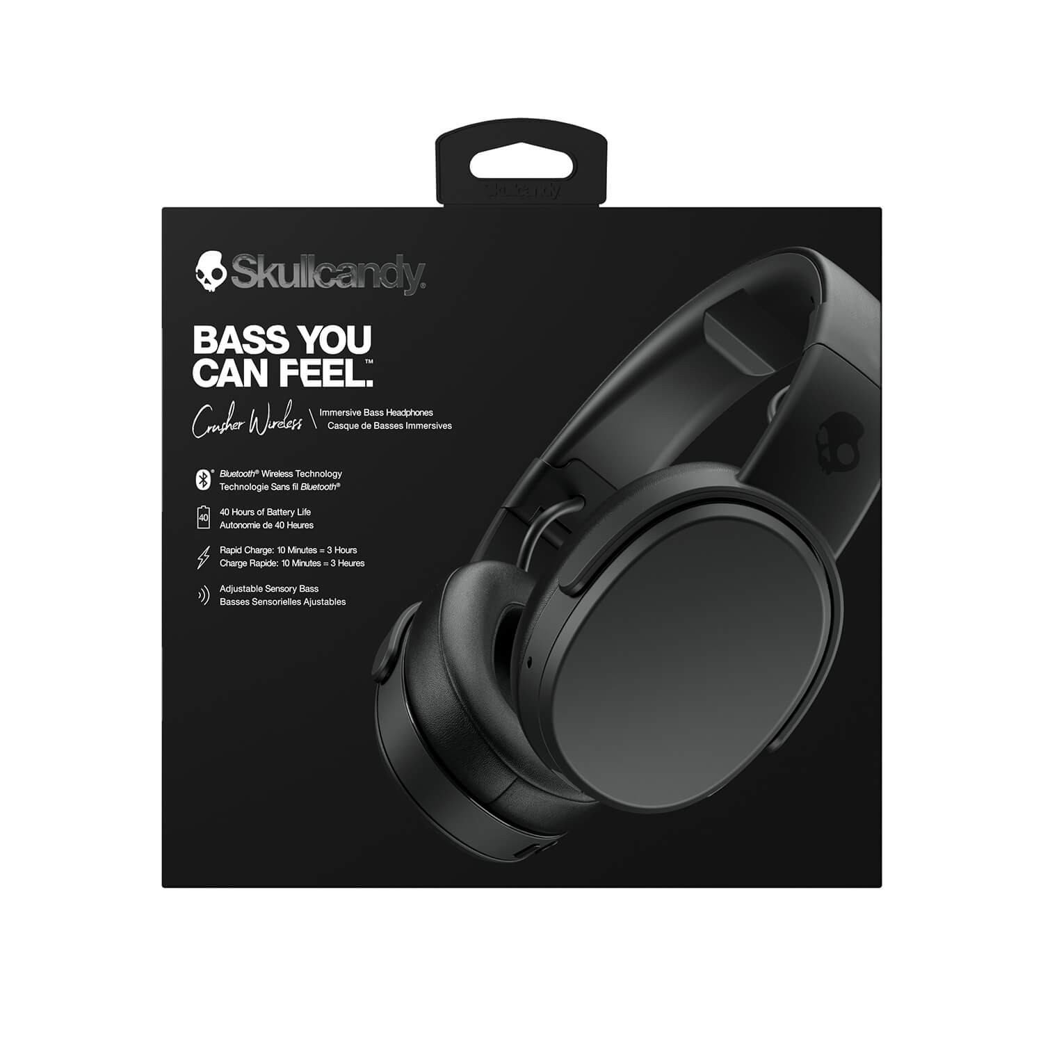 SKULLCANDY Headphone Crusher Wireless 2.0 Over-Ear Black