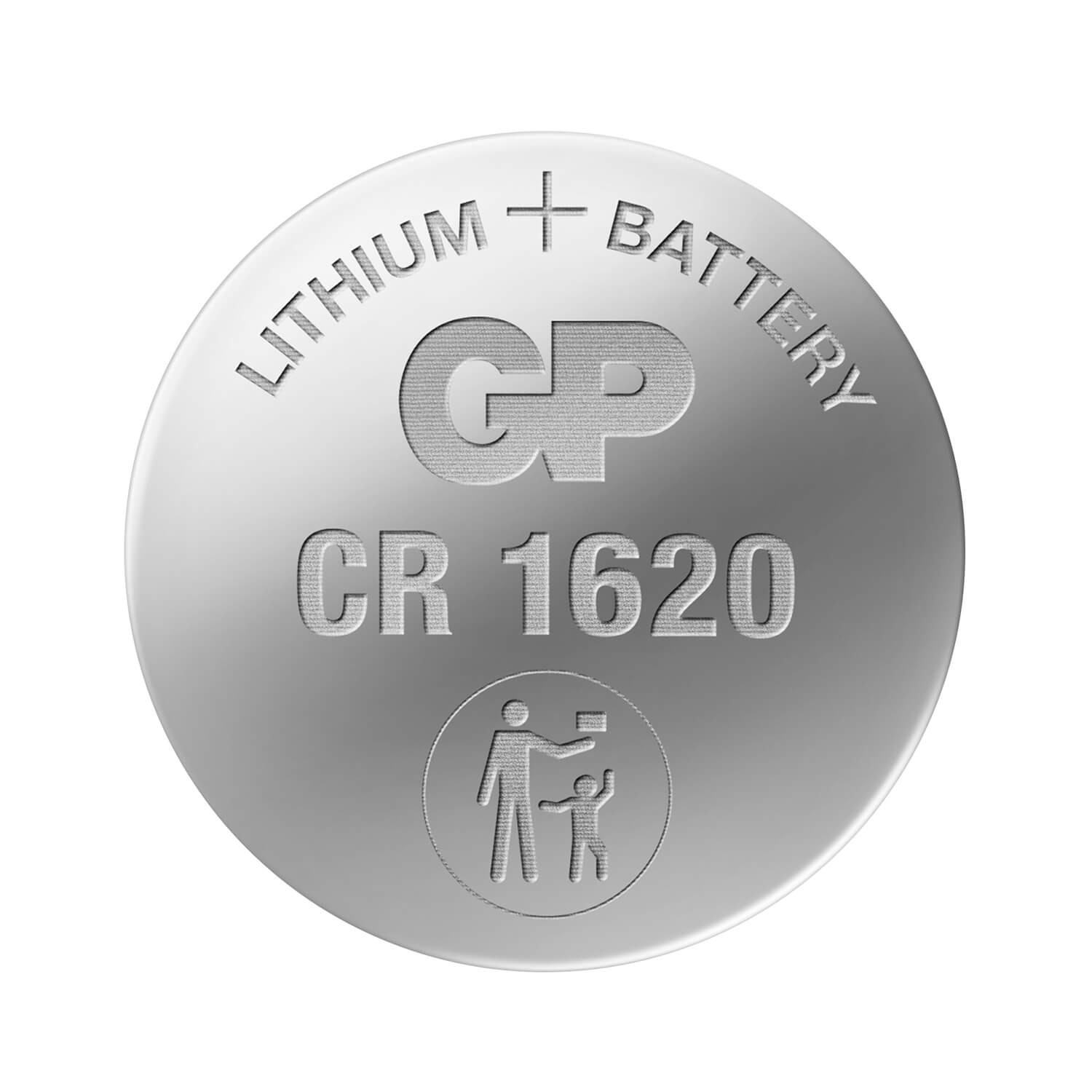GP Lithium Coin Cell CR1620 1-pack