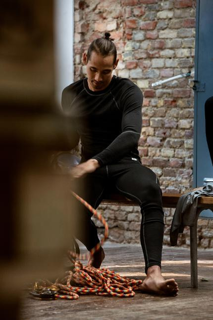 Superundertøy 7416 Ue Sett Xs Sort