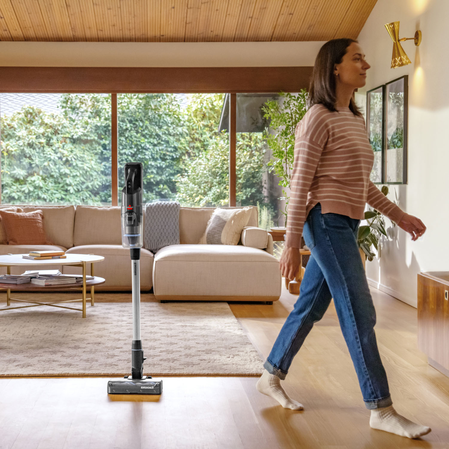 BISSELL Stick Vacuum Cleaner Powerclean FurFinder Pro