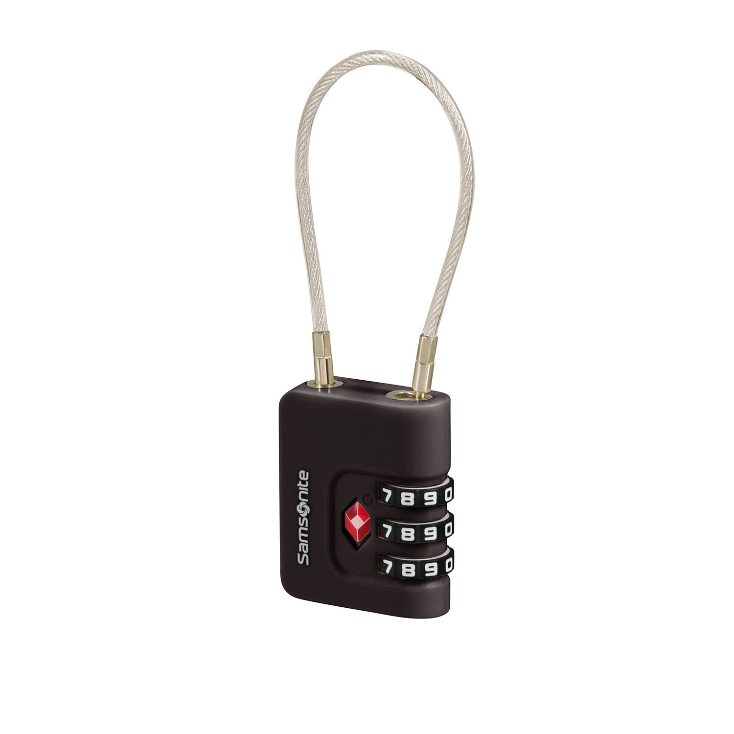 SAMSONITE TA Revolution Cablelock 3 Dial TSA Black