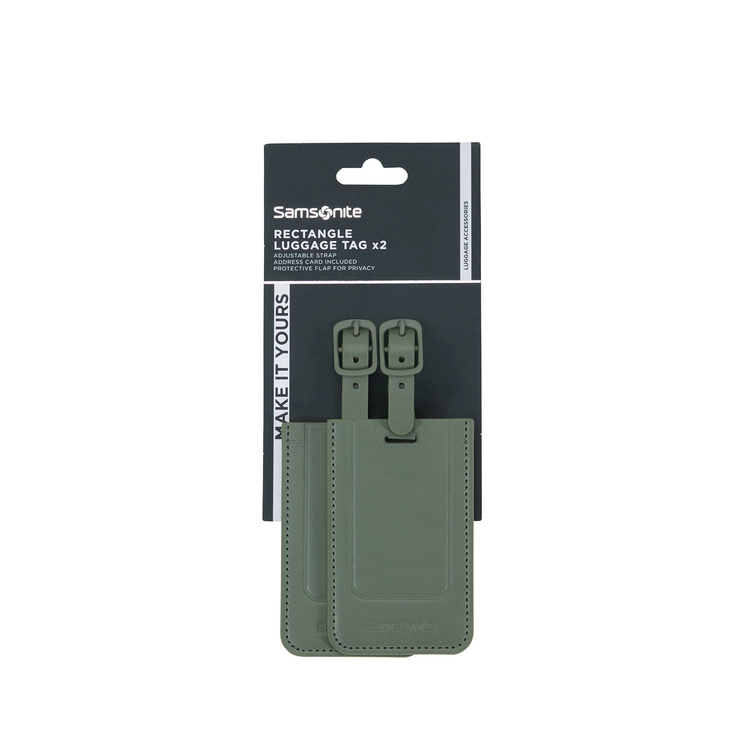 SAMSONITE TA Revolution Luggage Tag 2x Green