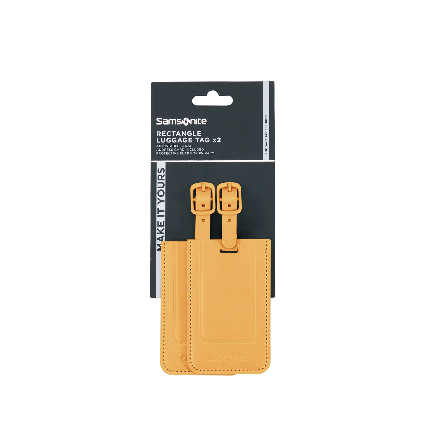 SAMSONITE TA Revolution Luggage Tag 2x Yellow