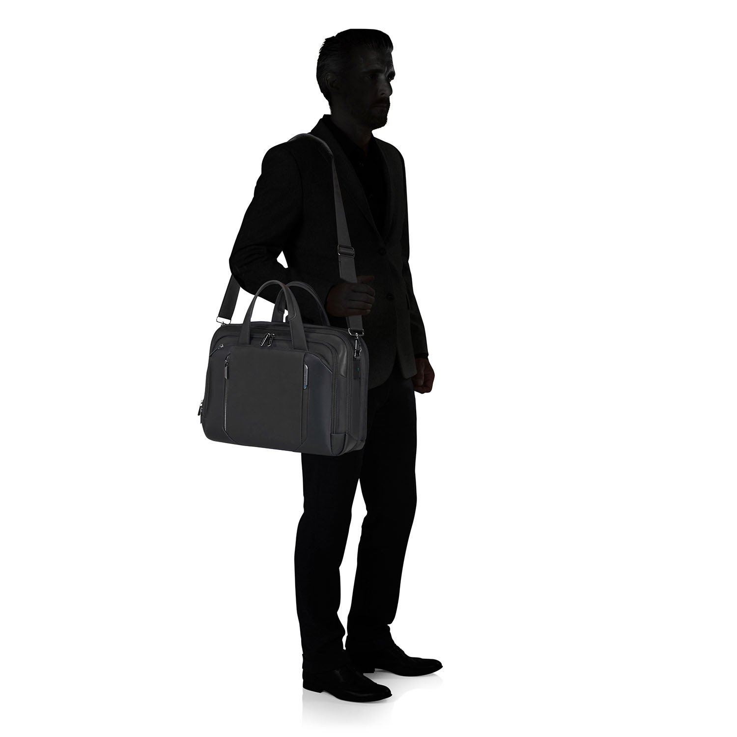 SAMSONITE Spectrolife 4.0 Laptop Briefcase 15.6" Exp Black