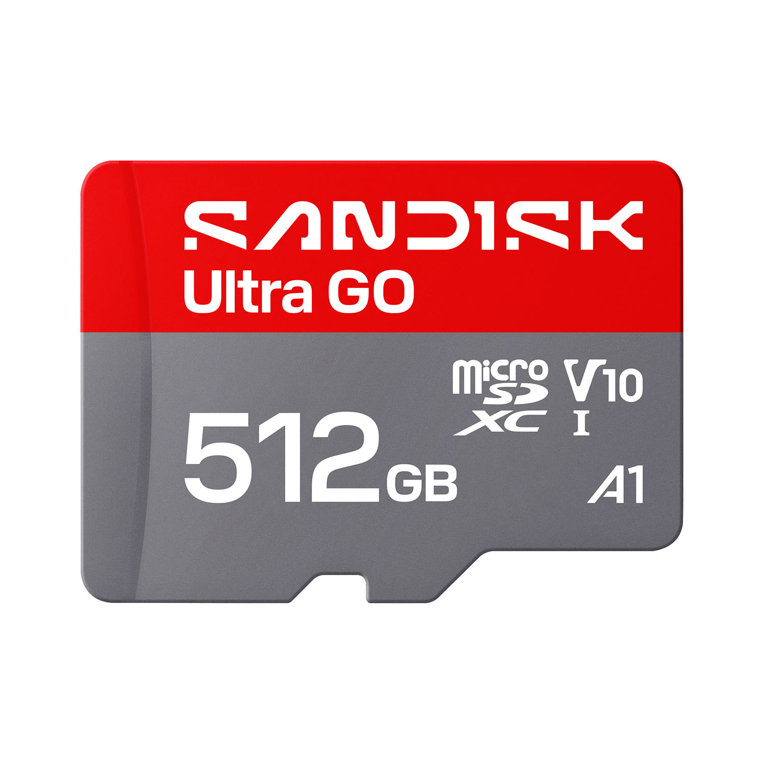 SANDISK MicroSD Ultra GO 512GB 190MB/s C10 UHS U1 A1