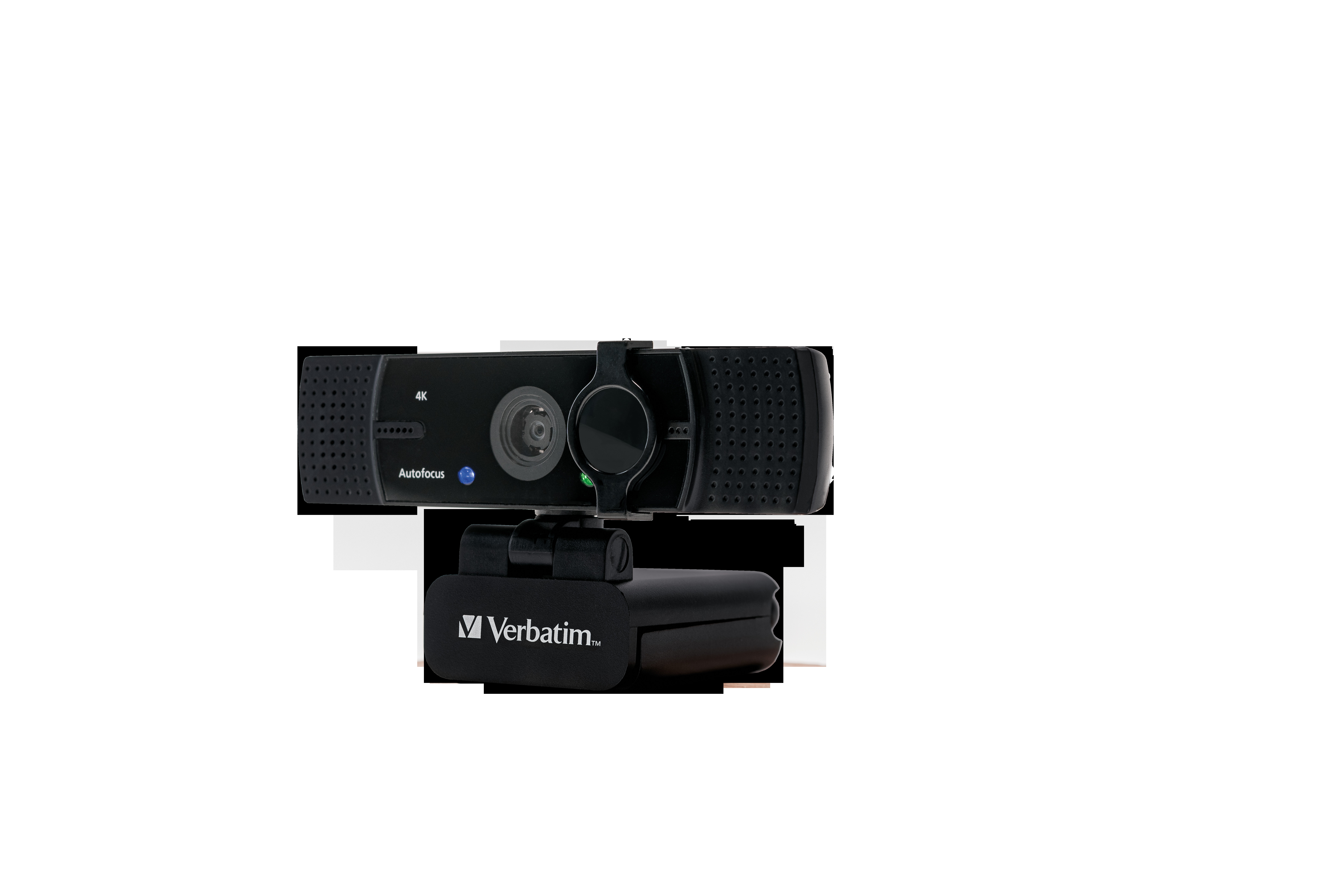 VERBATIM AWC-03 Ultra HD 4K Webcam w/Dual Microphone