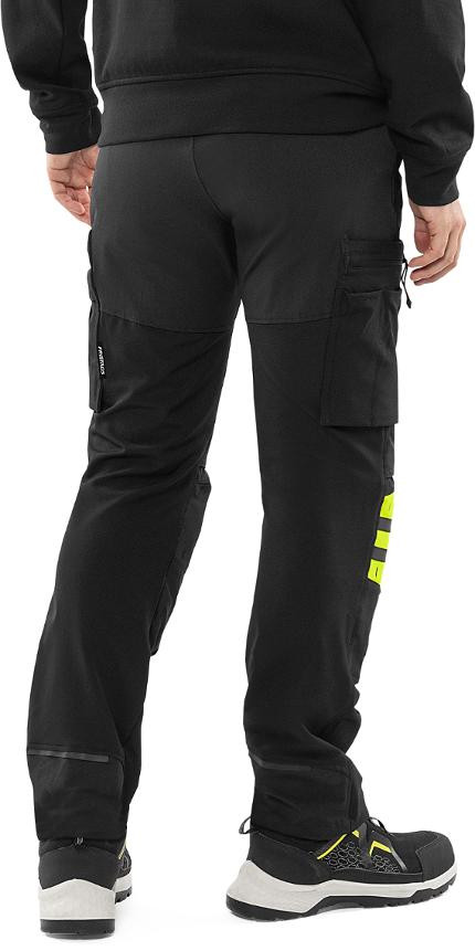 Bukse Fristads 2653 Lws C148 Sort/Gul