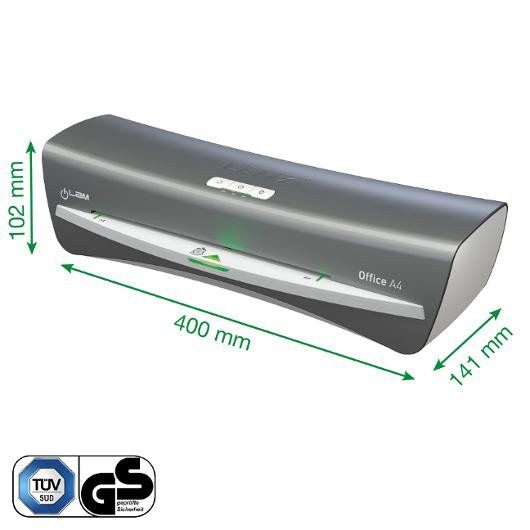 Leitz Lamineringsmaskin  iLAM Office A4 mrkegr