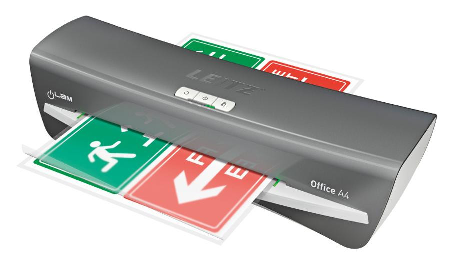 Leitz Lamineringsmaskin  iLAM Office A4 mrkegr