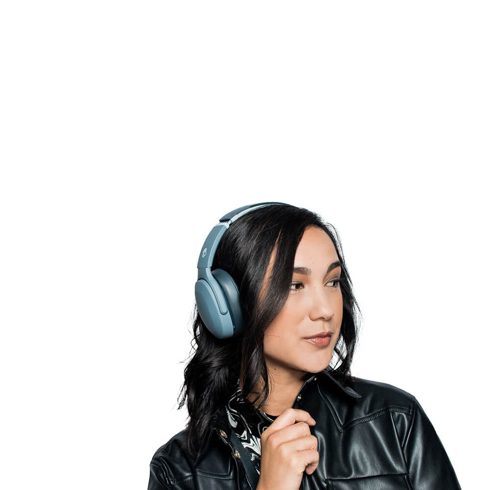 SKULLCANDY Hodetelefon Crusher EVO Over-Ear TrÃ¥dlÃ¸s GrÃ¥