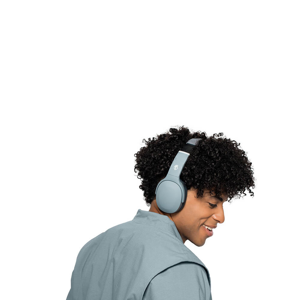 SKULLCANDY Hodetelefon Crusher EVO Over-Ear TrÃ¥dlÃ¸s GrÃ¥