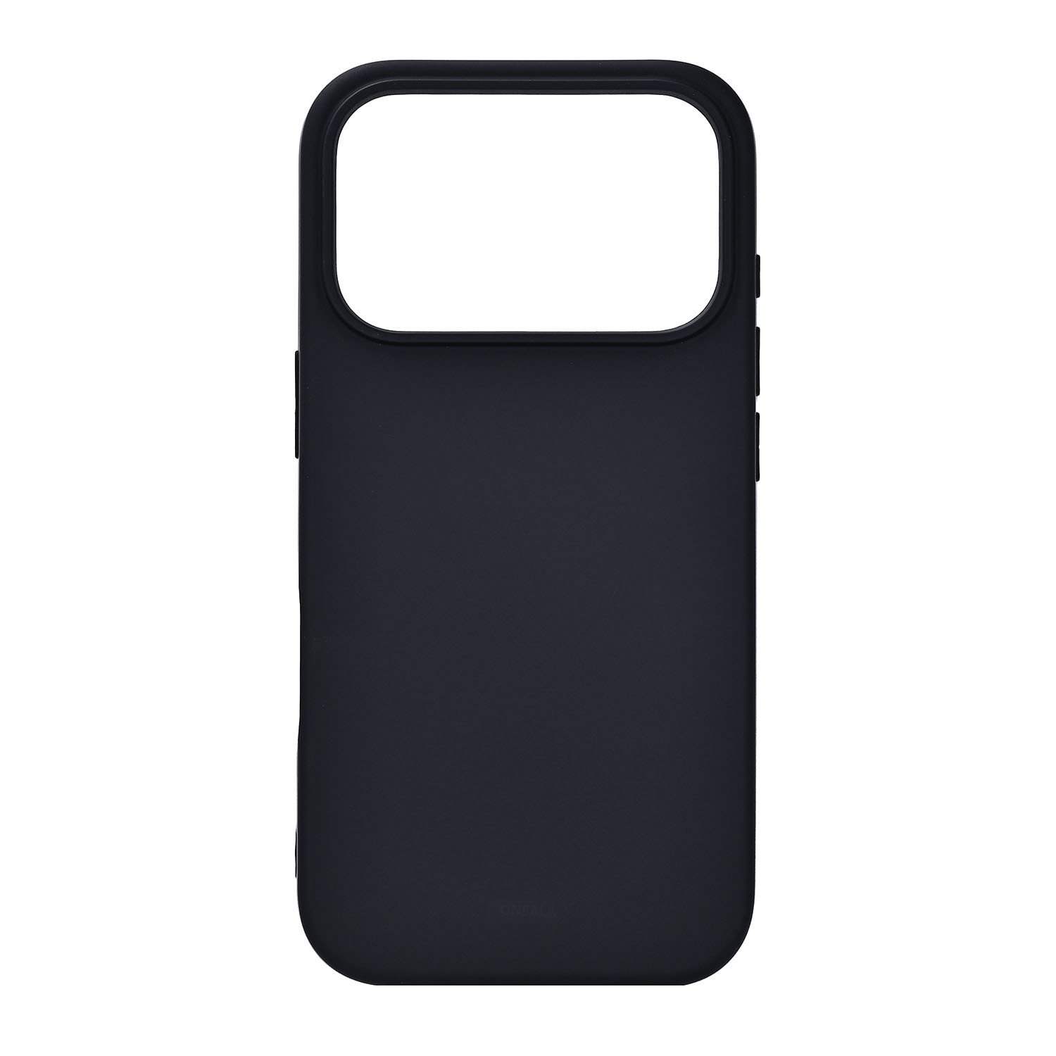 ONSALA Back Sil Touch Recycled MagSerie iPhone 17 Pro Black