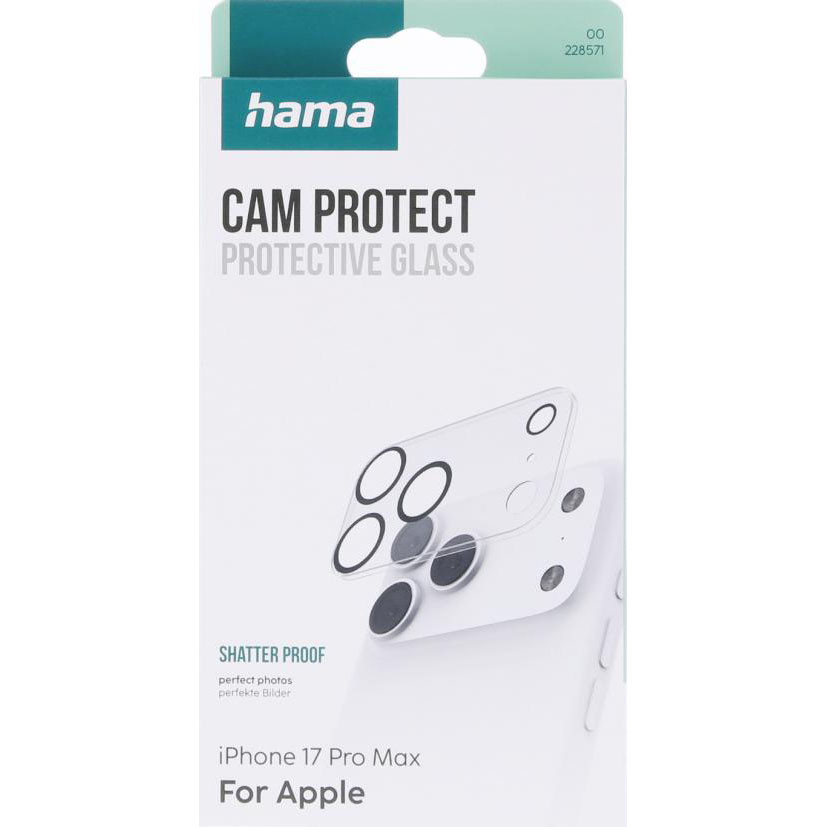 HAMA Camera Protective Glass iPhone 17 Pro Max