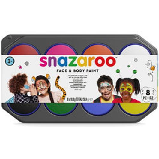 BildeAnsiktsmaling Snazaroo 18Ml Sett 8 Frg