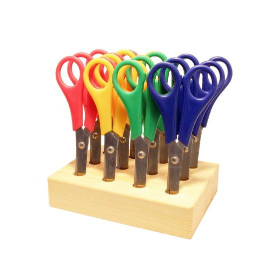 Saks Barn 12Cm Med Stativ Ass. Frg (12 stk)