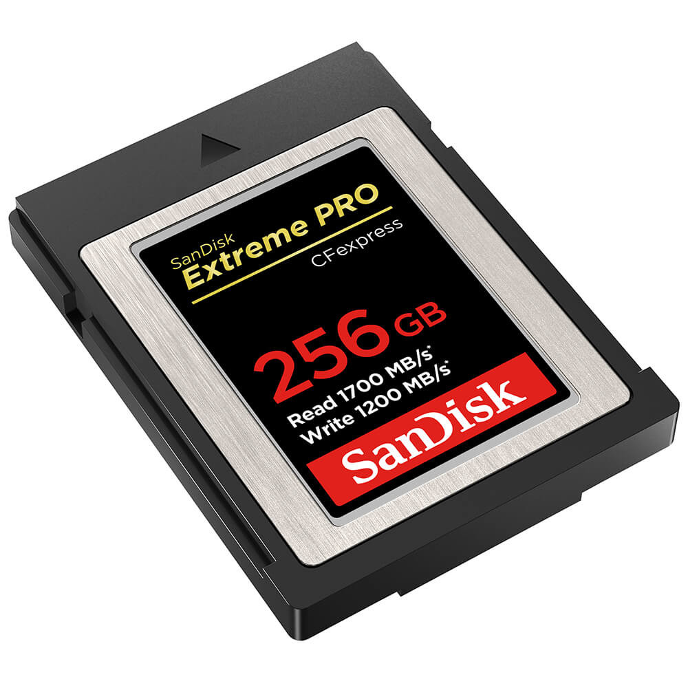 SANDISK Cfexpress Extreme PRO 256GB 1700MB/s 1200MB/s