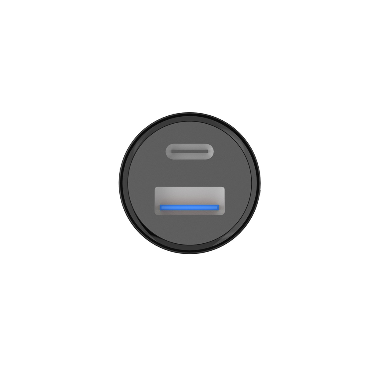 GEAR Charger 12/24V 1xUSB-C + 1xUSB-A PD 30W + QC18.0W MAX Black