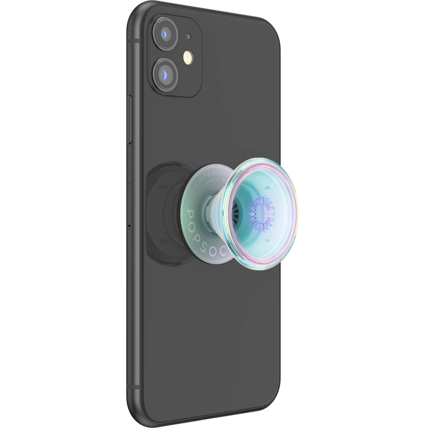 POPSOCKETS PopGrip Original Clear Iridescent