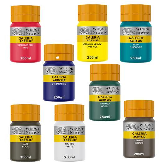 BildeAkrylmaling Galeria 250 Mlass Frg (8 stk)