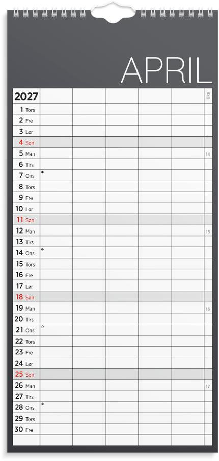 Veggkalender Grieg Hvem Gjør Hva 26/27