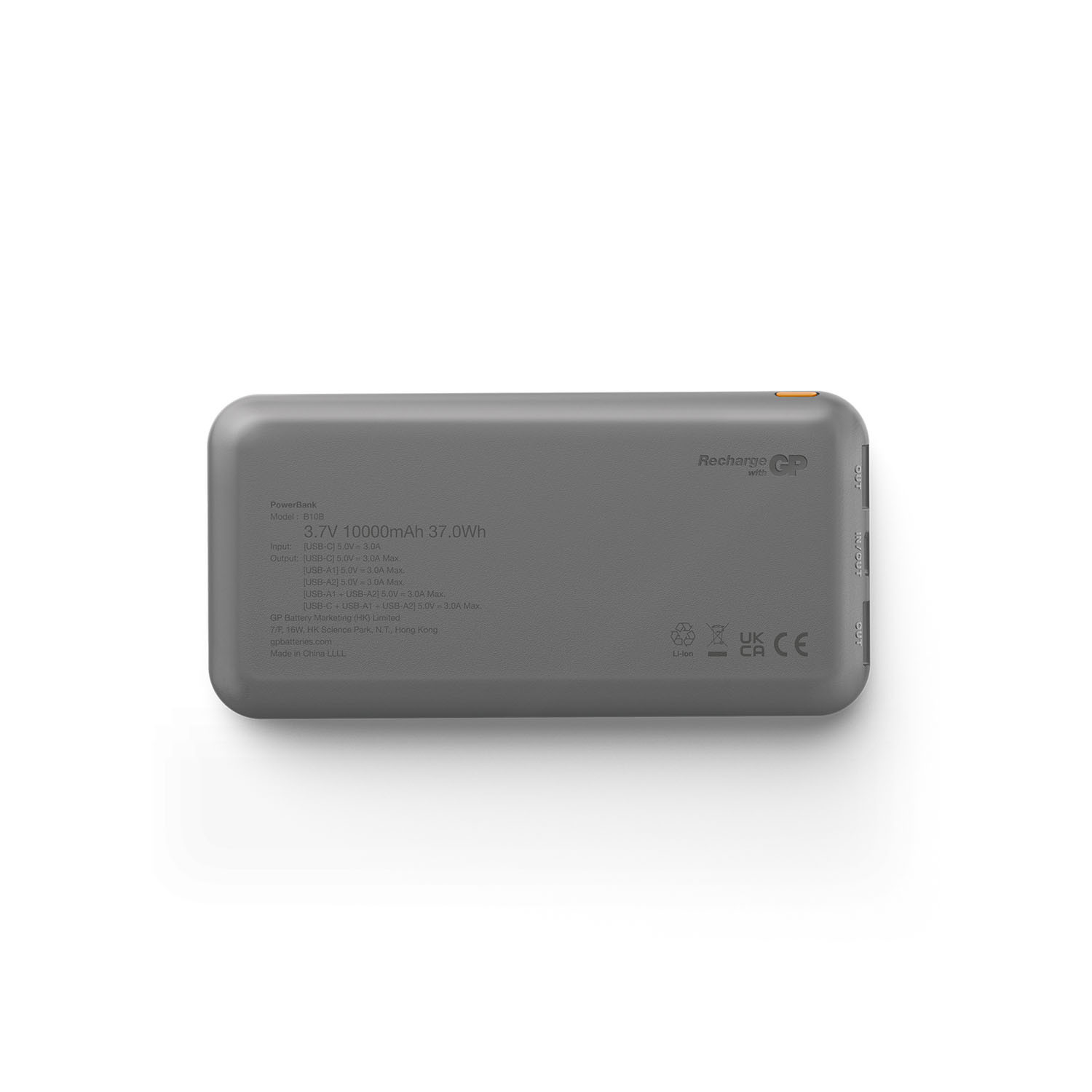GP Powerbank Plus 10000mAh Black