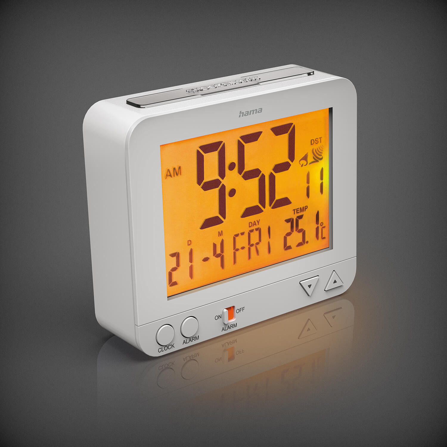 HAMA Alarm Clock RC550 Radio White