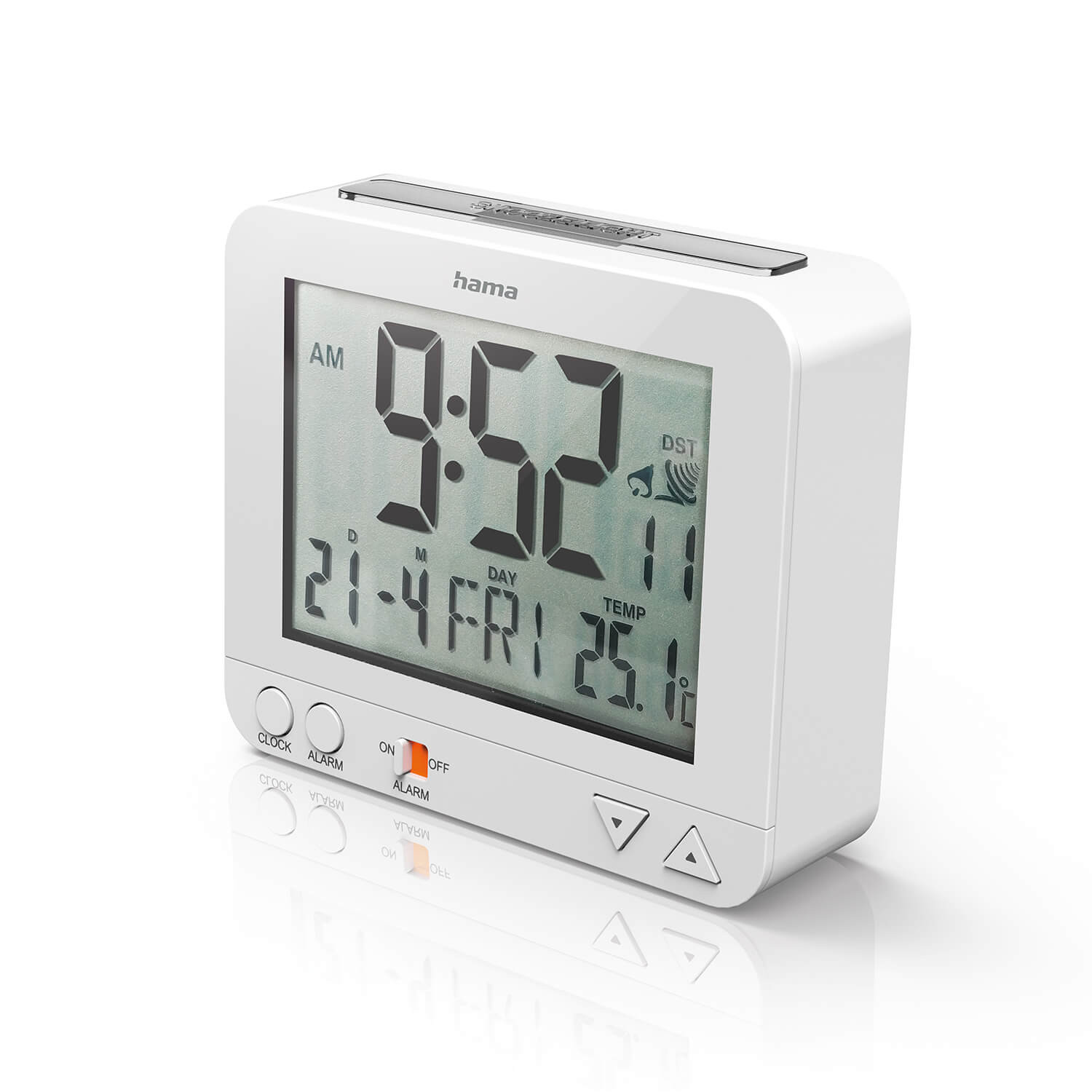 HAMA Alarm Clock RC550 Radio White