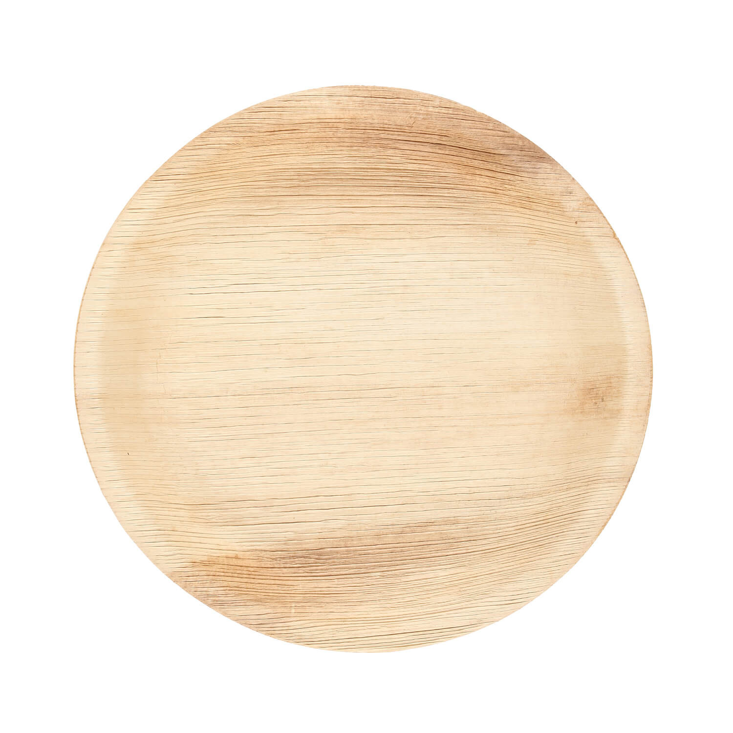 MAKU Palm Leaf Plate Round 25cm 10Pcs